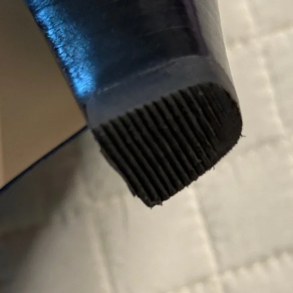 Cole Haan Grand OS Signature Suede & Leather Navy Ankle Boots - Picture 12 of 15